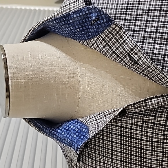 Thomas Dean Long Sleeve Dress Shirt - Picture 5 of 11